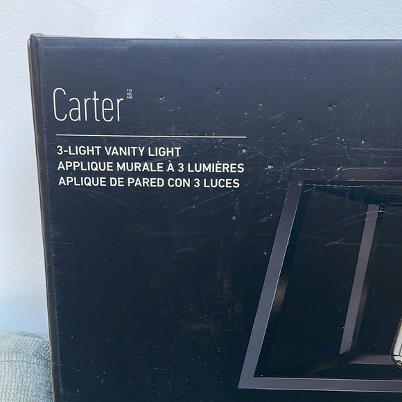 NEW ARTIKA 3-light vanity light  CARTER - Picture 5 of 9